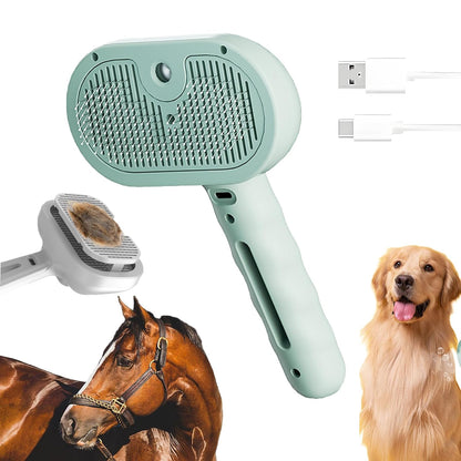 3-in-1 Pet Steam Brush