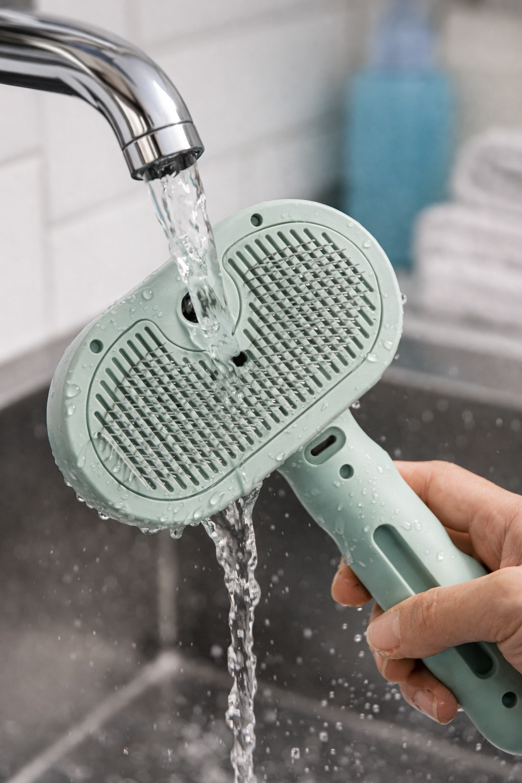 3-in-1 Pet Steam Brush